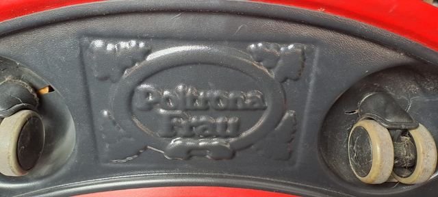 Poltrona Frau pelle Ego rossa design Pininfarina