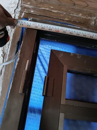 Puerta aluminio exterior