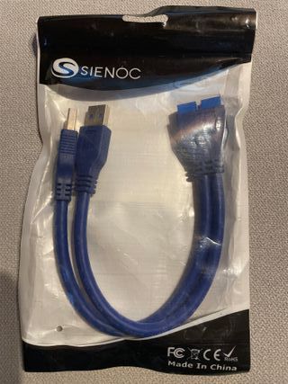 Cable USB 3.0 a dos USB 3.0