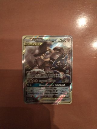 Carta Pokémon Lucario & Melmetal GX