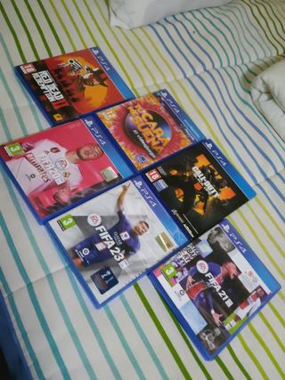 6 Juegos PS4 Variados
