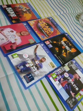 6 Juegos PS4 Variados