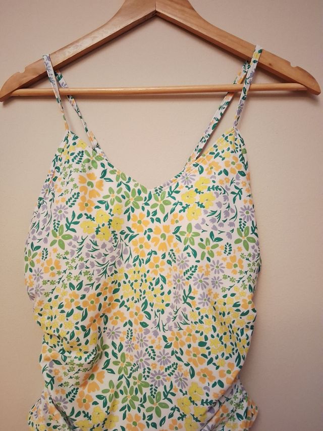 Bañador floral multicolor