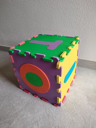Alfombra puzzle ABC 123 infantil
