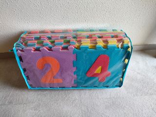 Alfombra puzzle ABC 123 infantil