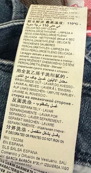 Pantalón corto vaquero