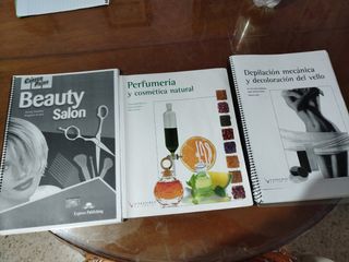 Libros de segundo curso de grado medio de estética