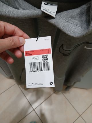 Felpa Nike L Grigia
