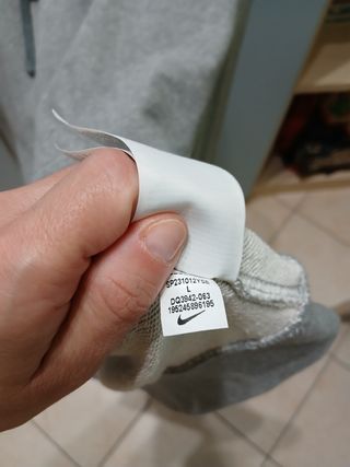 Felpa Nike L Grigia