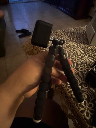 Mini treppiede per cellulare con obbiettivo