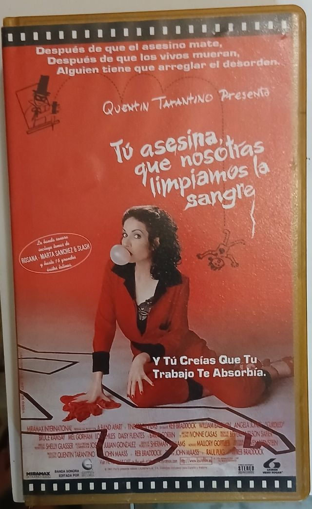 Tu asesina que nosotras limpiamos la sangre. VHS