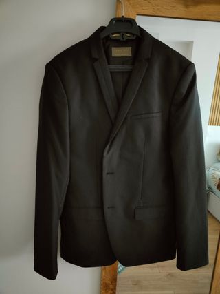 Americana Zara Man negra - Talla L