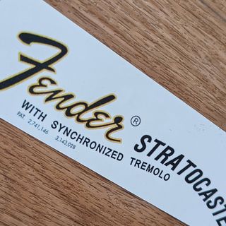 Fender Stratocaster® 70'S Decal