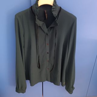 Camicia donna verde 