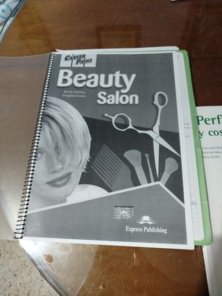 Libro inglés beauty salon grado medio