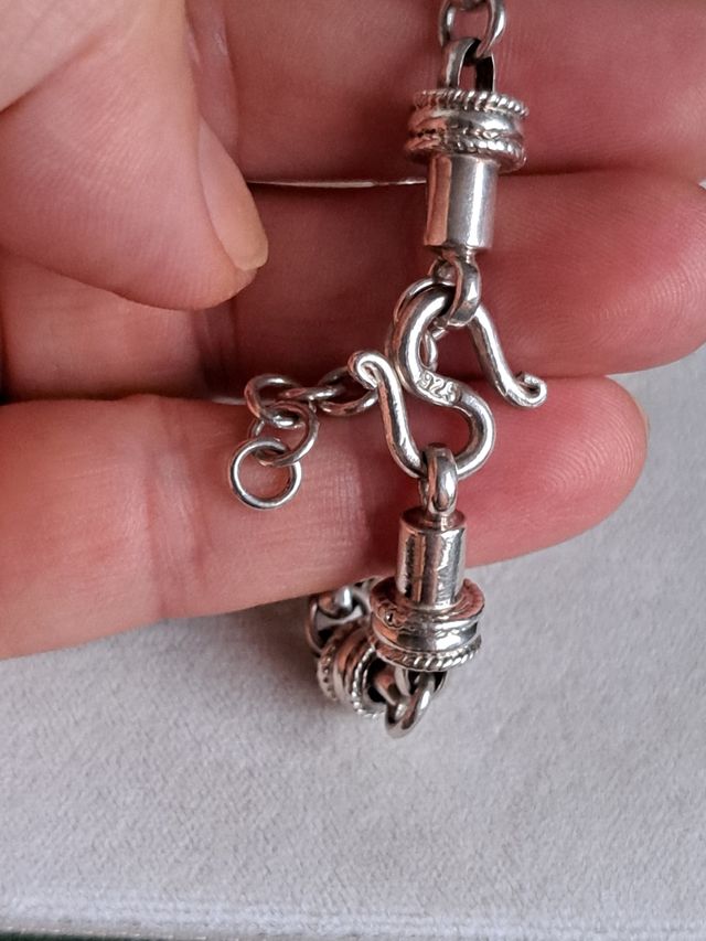 Pulsera plata 925 - Hombre