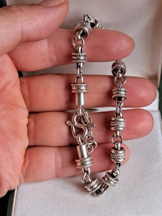 Pulsera plata 925 - Hombre