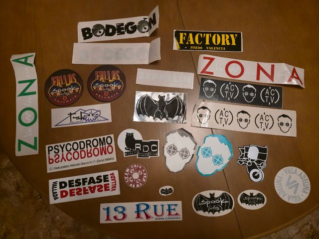 Pegatinas Valencia: Coleccion 20+ Vinilos