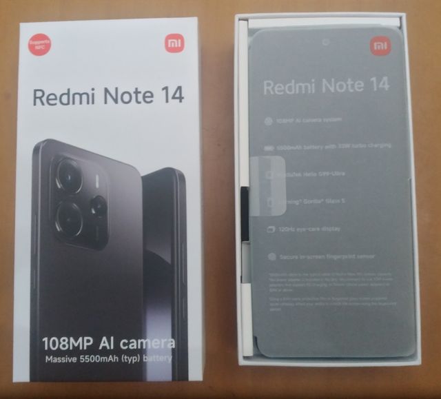 Redmi Note 14 8GB+256GB Azul NFC
