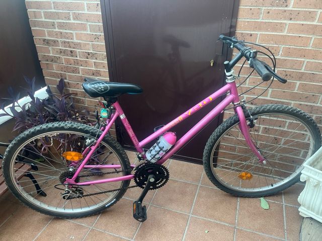 Bicicleta montaña niña rosa