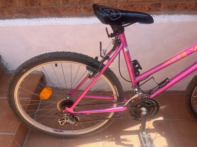 Bicicleta montaña niña rosa