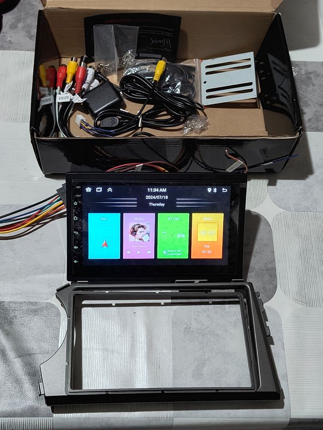 Pantalla Coche 7" con Sistema Android 13 y Carplay