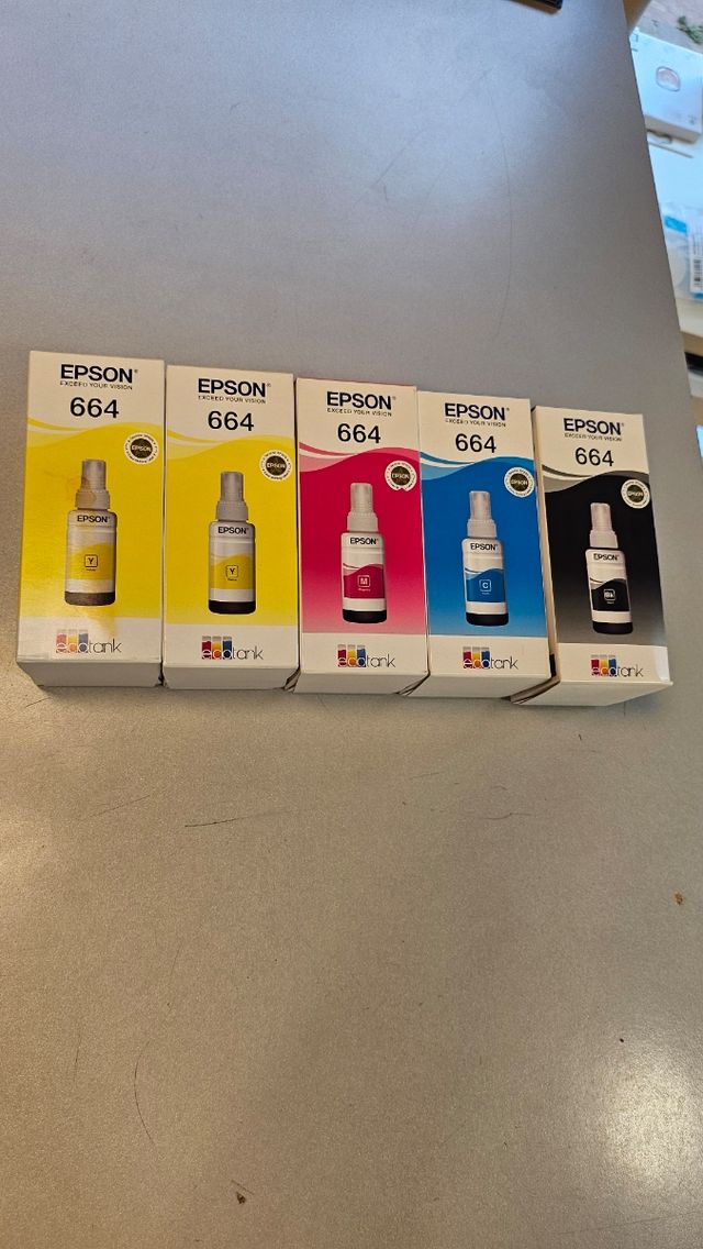 Tinta Epson EcoTank 664