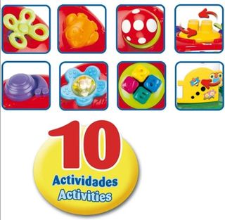 Seta Actividades Bebé 3 en 1 Moltó