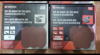 5x Set Lijadoras Excéntricas 180mm