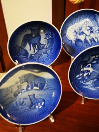 10 Piatti Royal Copenhagen Animali