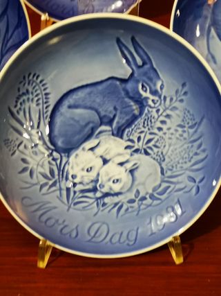 10 Piatti Royal Copenhagen Animali