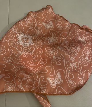 Bandana CIDER -  salmón y blanco