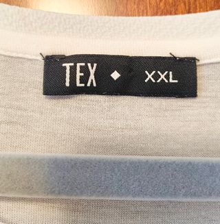 Blusa blanca TEX 