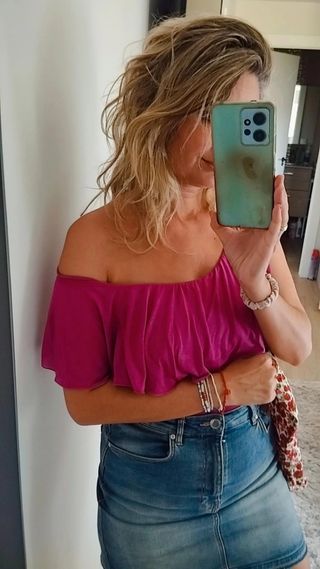 Blusa Massimo Dutti rosa