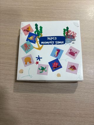 Juego de memoria 36 piezas