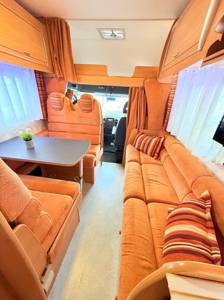 Autocaravana Portamotos 2007/Aire/placa/toldo