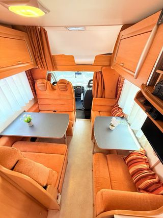 Autocaravana Portamotos 2007/Aire/placa/toldo