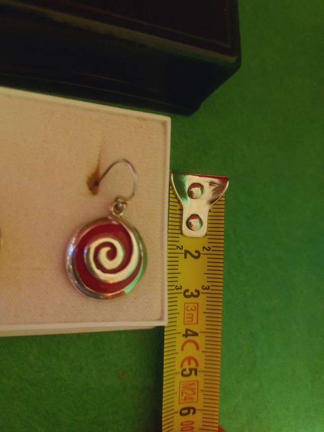 Pendientes Elisa plata primera ley  de diseño