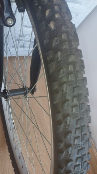 Bicicleta Montana negra de 21''