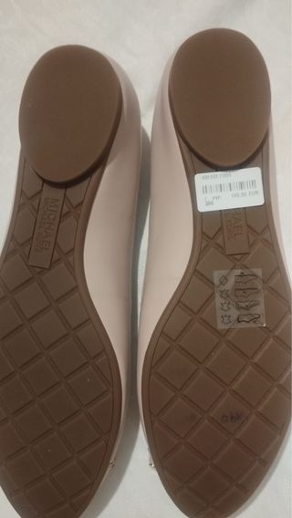 Bailarinas Michael Kors beige