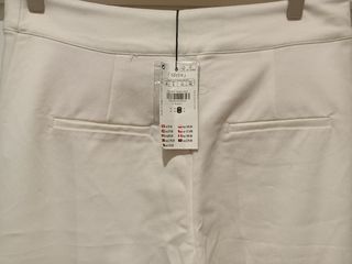 Pantalones blancos mujer