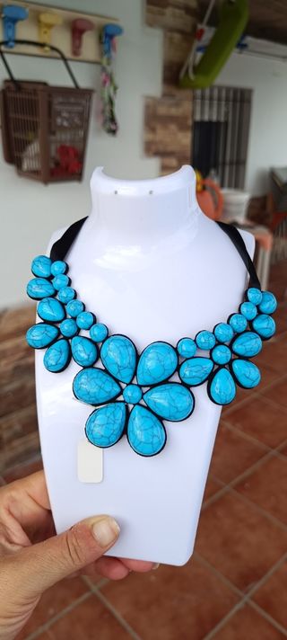 Collar turquesa