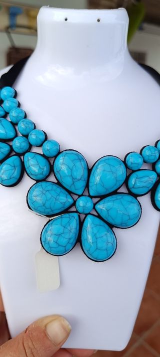 Collar turquesa