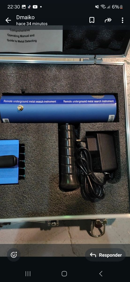 Detector AKS Metales 3 Antenas