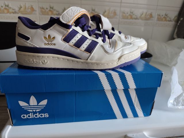 Scarpe da uomo Adidas - Bianche e Viola