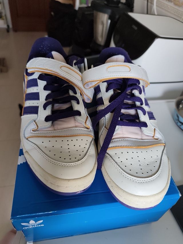 Scarpe da uomo Adidas - Bianche e Viola