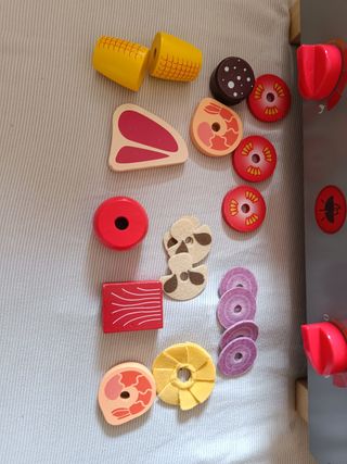 Barbacoa Juguete Madera