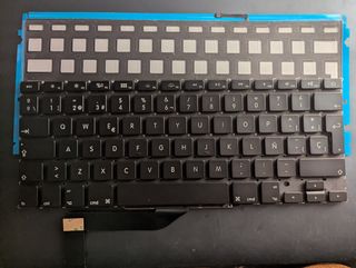 Teclado MacBook Pro A1398 con retroiluminación 