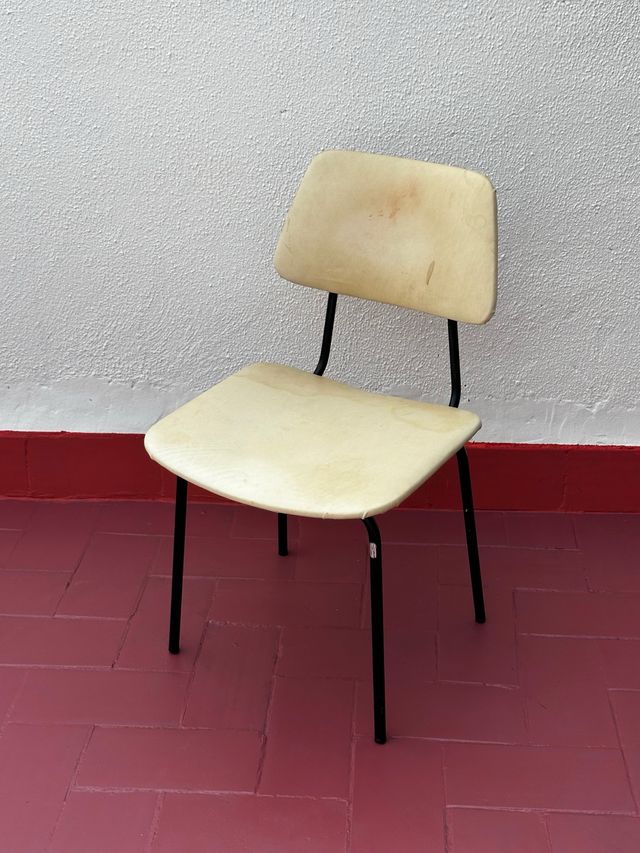 Preciosa silla vintage años 50