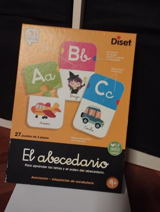 Puzzle abecedario Diset - 27 piezas